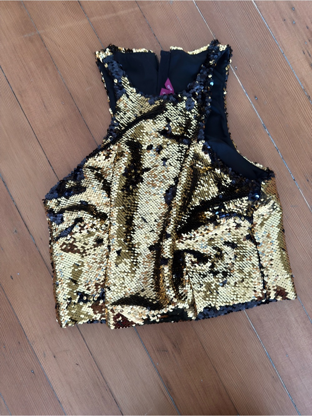 Heidi Merrick sequin top